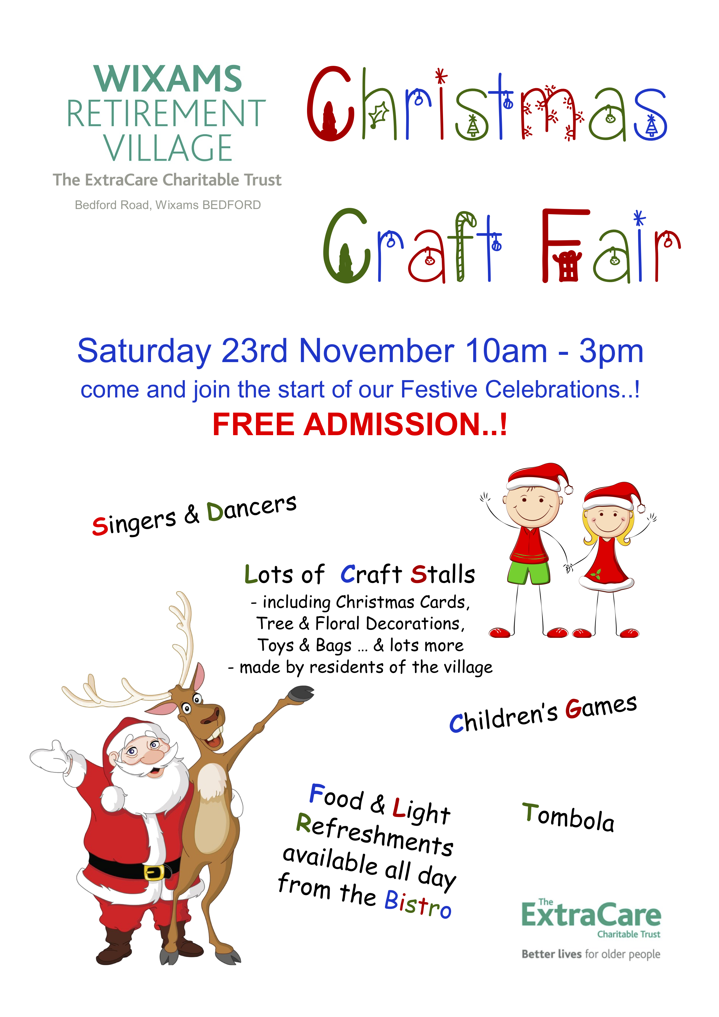 Download Wixams Retirement Village Christmas Craft Fair Www Wixams Org PSD Mockup Templates